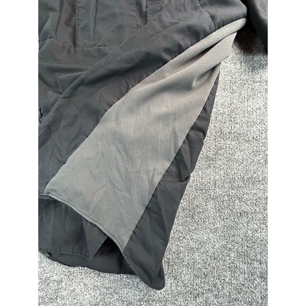 Red Kap Men's L Short Sleeve Mechanic Work Shirt Black Industrial Uniform - Picture 7 of 10